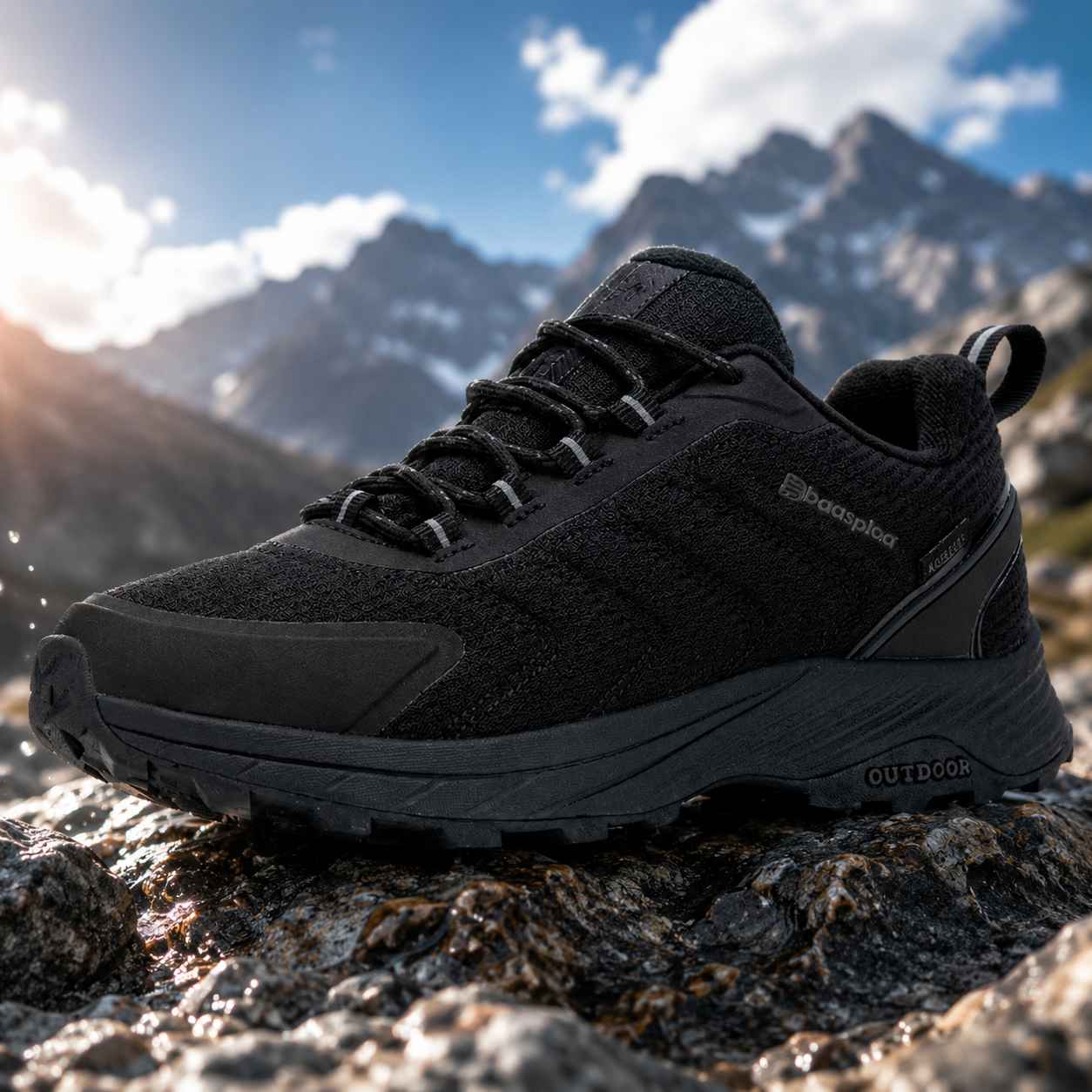 Waterproof Goretex Running Shoes - Baasploa Men Trail Running Hiking Shoes