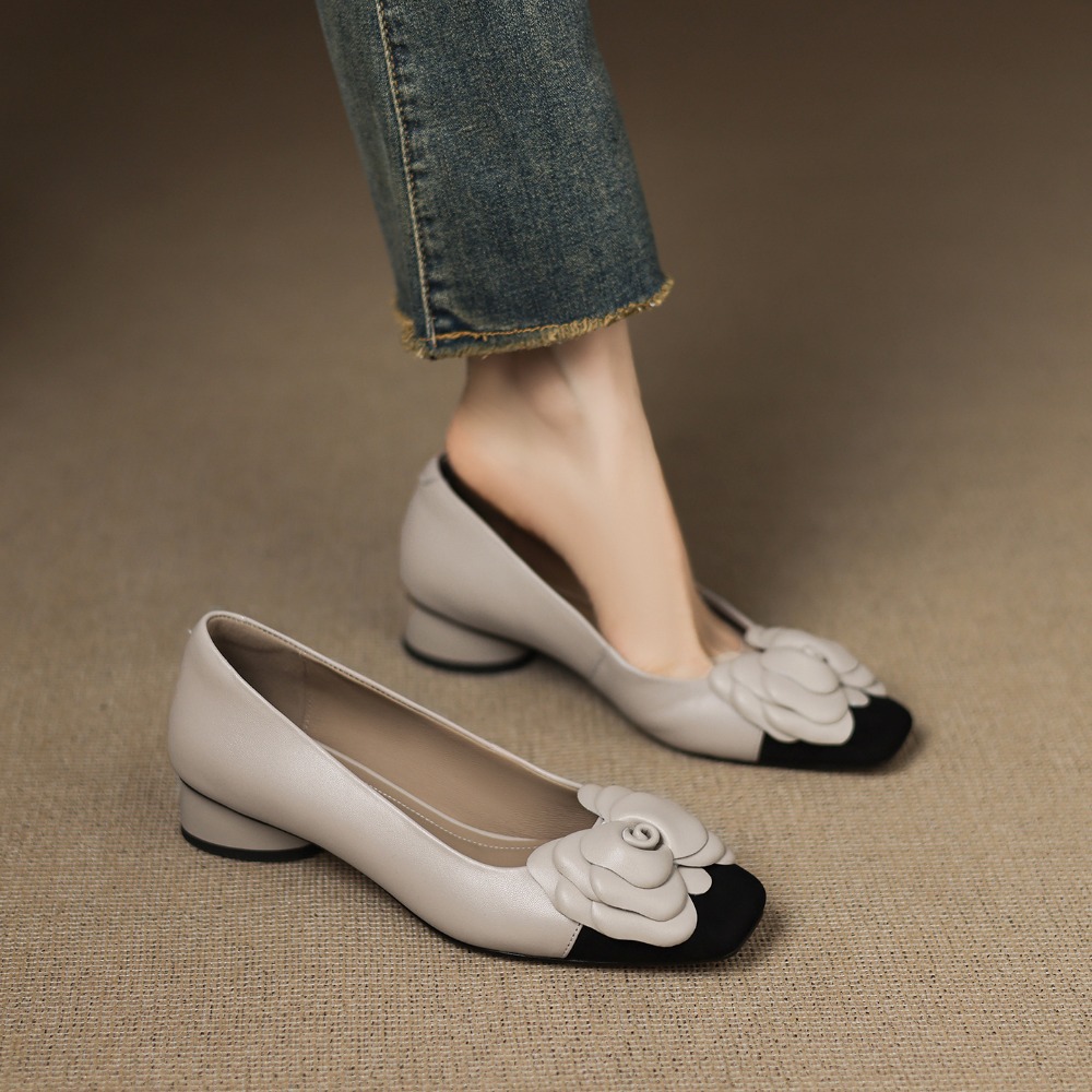 Fashion Flower Single Shoes Au - Heels review and price
