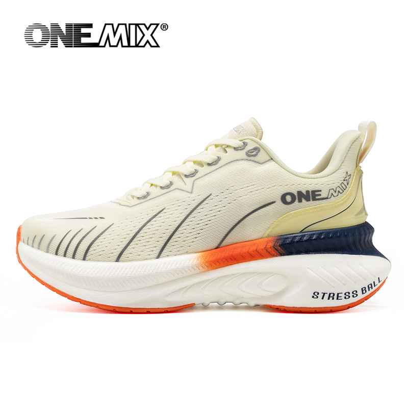 ONEMIX White Road Running Shoe - Reflective Night Running Shoes review and price