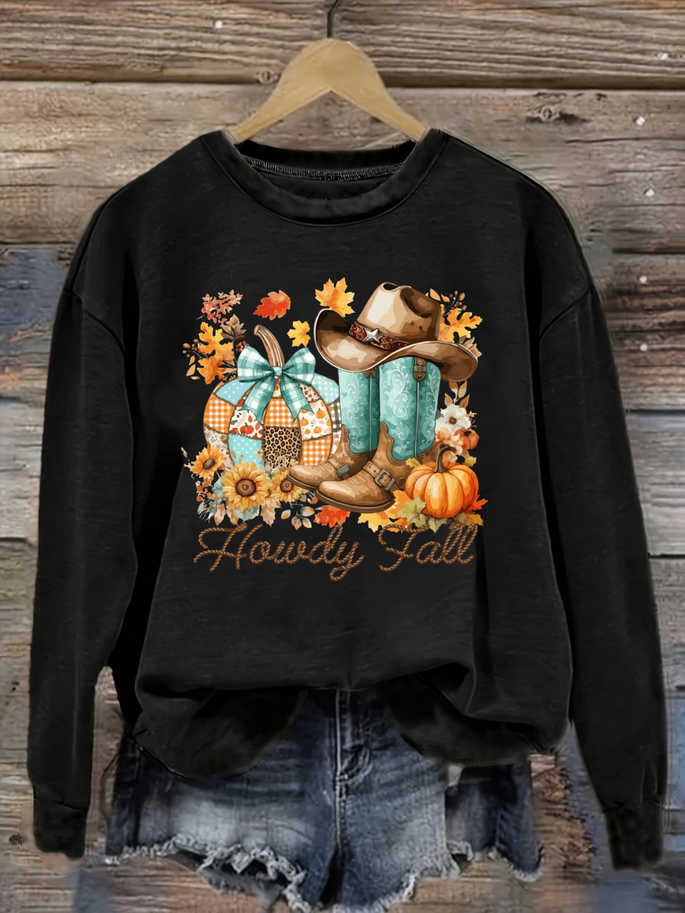 Women's Casual Long Sleeve Cre - Boots review and price