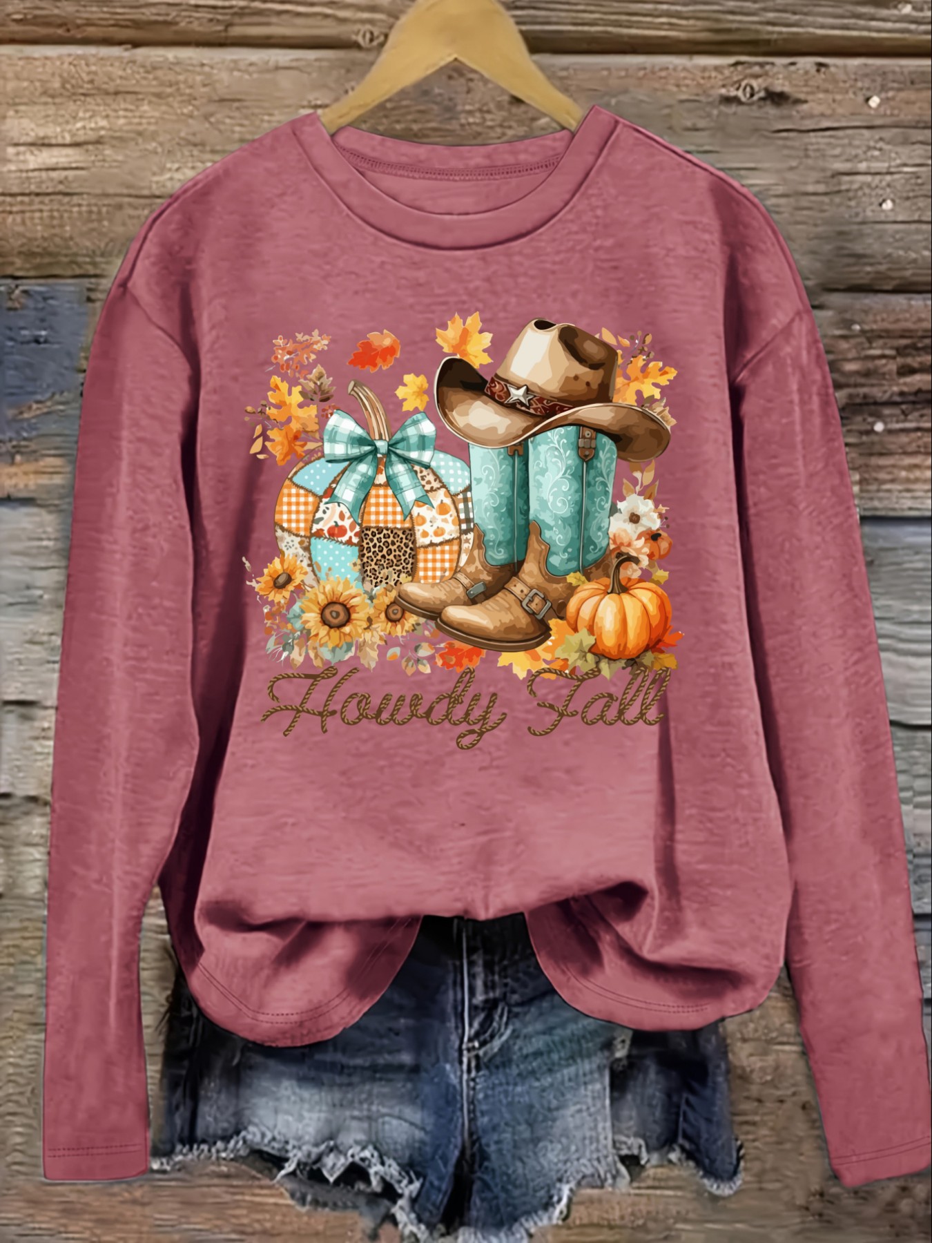 Women's Casual Long Sleeve Cre - Boots review and price