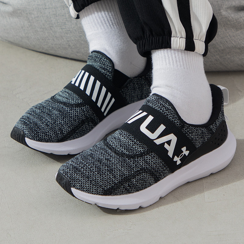 2026 Under Armour 3026507 001  - Knit Fabric Lace Up Sneakers review and price