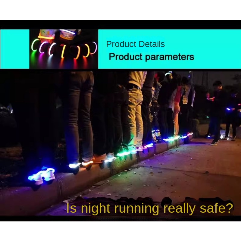 2024 Luminous Shoe Clip Light  - Reflective Night Running Shoes review and price