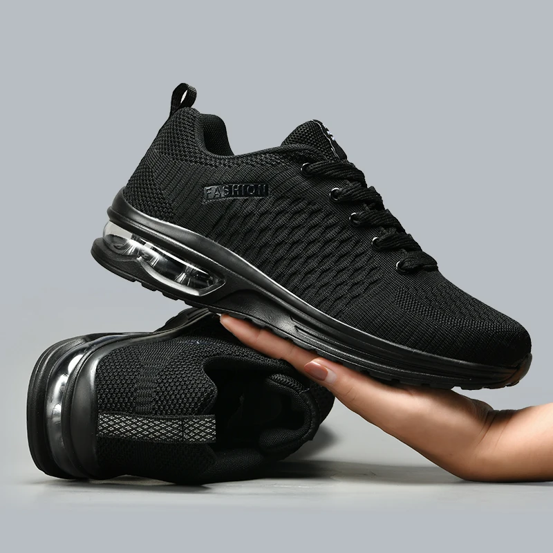 Men Running Shoes Lace Up Snea - Breathable Mesh Athletic Shoes review and price