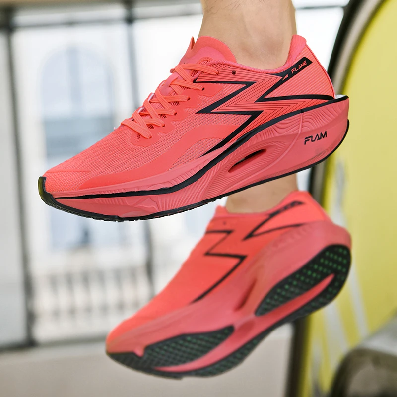 Running Shoes Carbon Board Spe - Breathable Mesh Athletic Shoes review and price