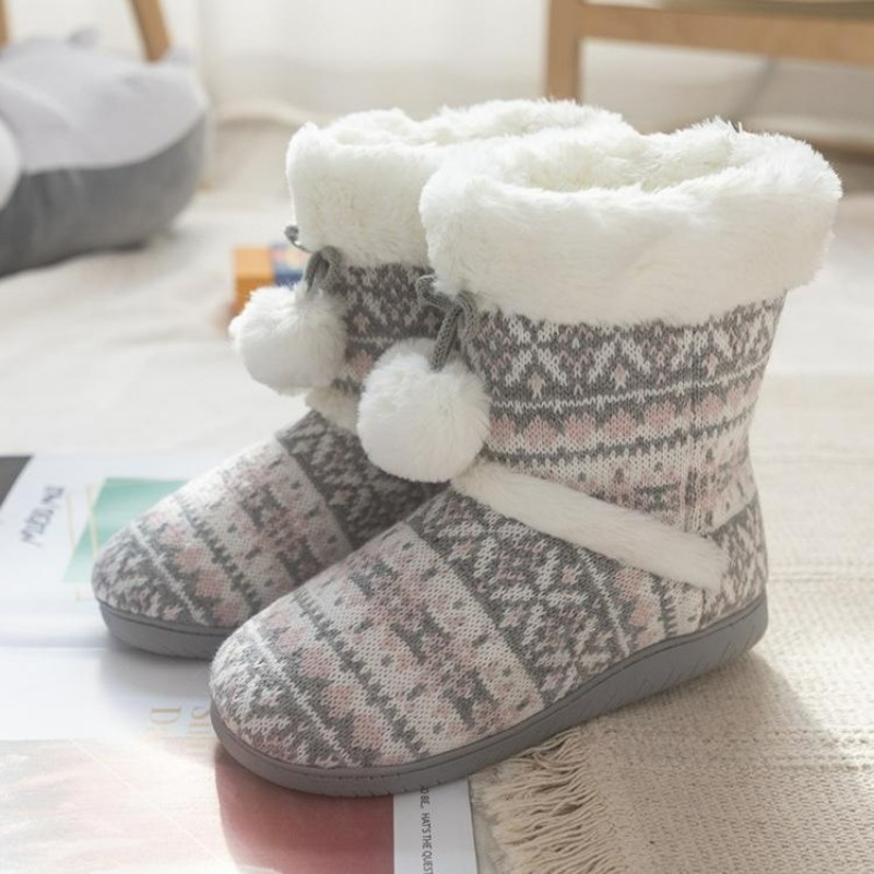 Plush Slippers Boots for Women - Boots review and price