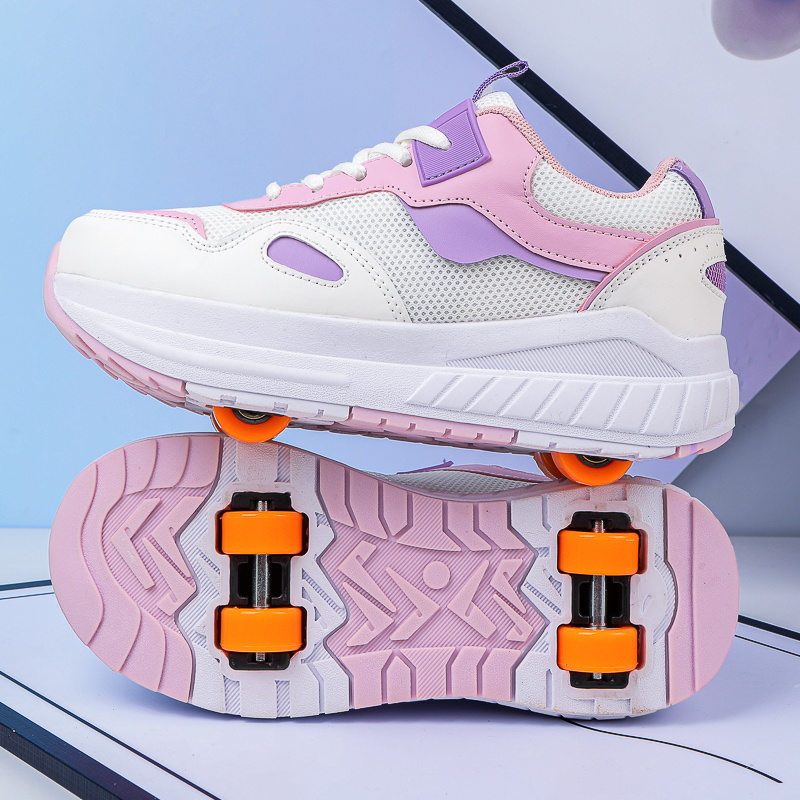 Kids Roller Skates 4 Wheels De - Running Shoes review and price