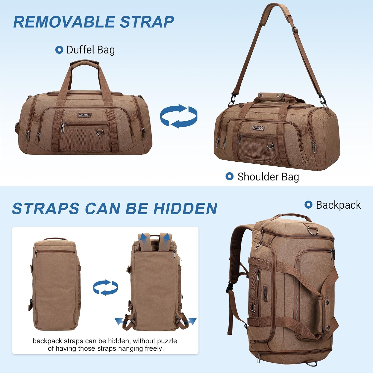Canvas Duffle Bag for Men 3 in - Men'S Shoes review and price