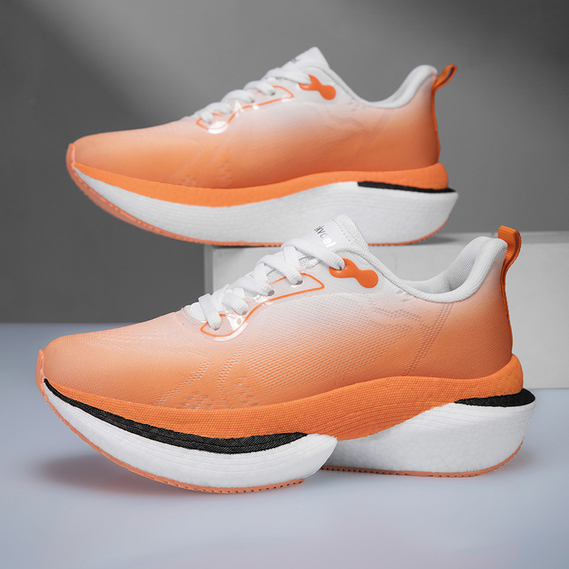 Men Carbon Plate Running Shoes - Breathable Mesh Athletic Shoes review and price