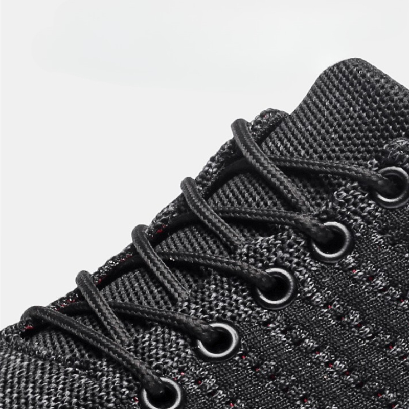 Men's Sneakers Knit Shoes Fash - Knit Fabric Lace Up Sneakers review and price