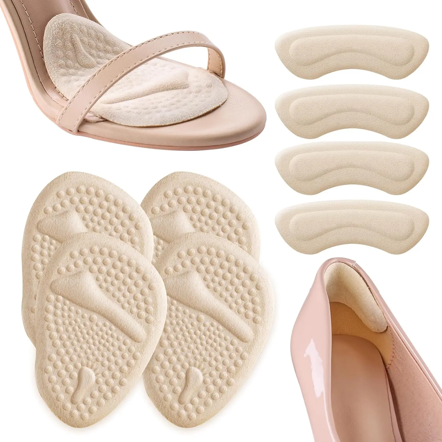 2 Sets Heel Pads, Ball of Foot - Heels review and price