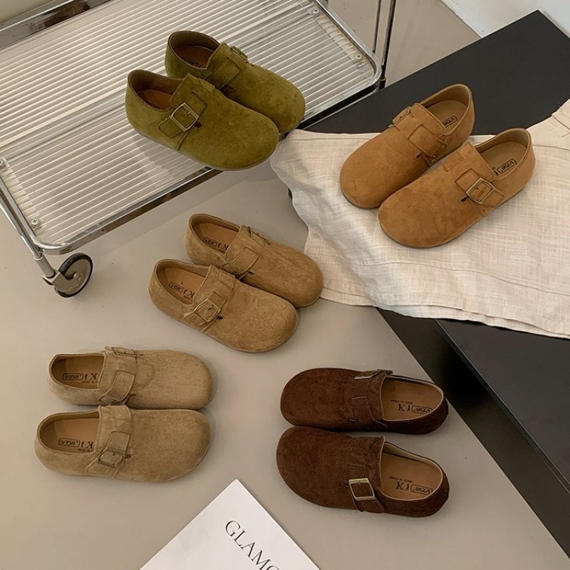 Women Suede Closed Back Birken - Heels review and price