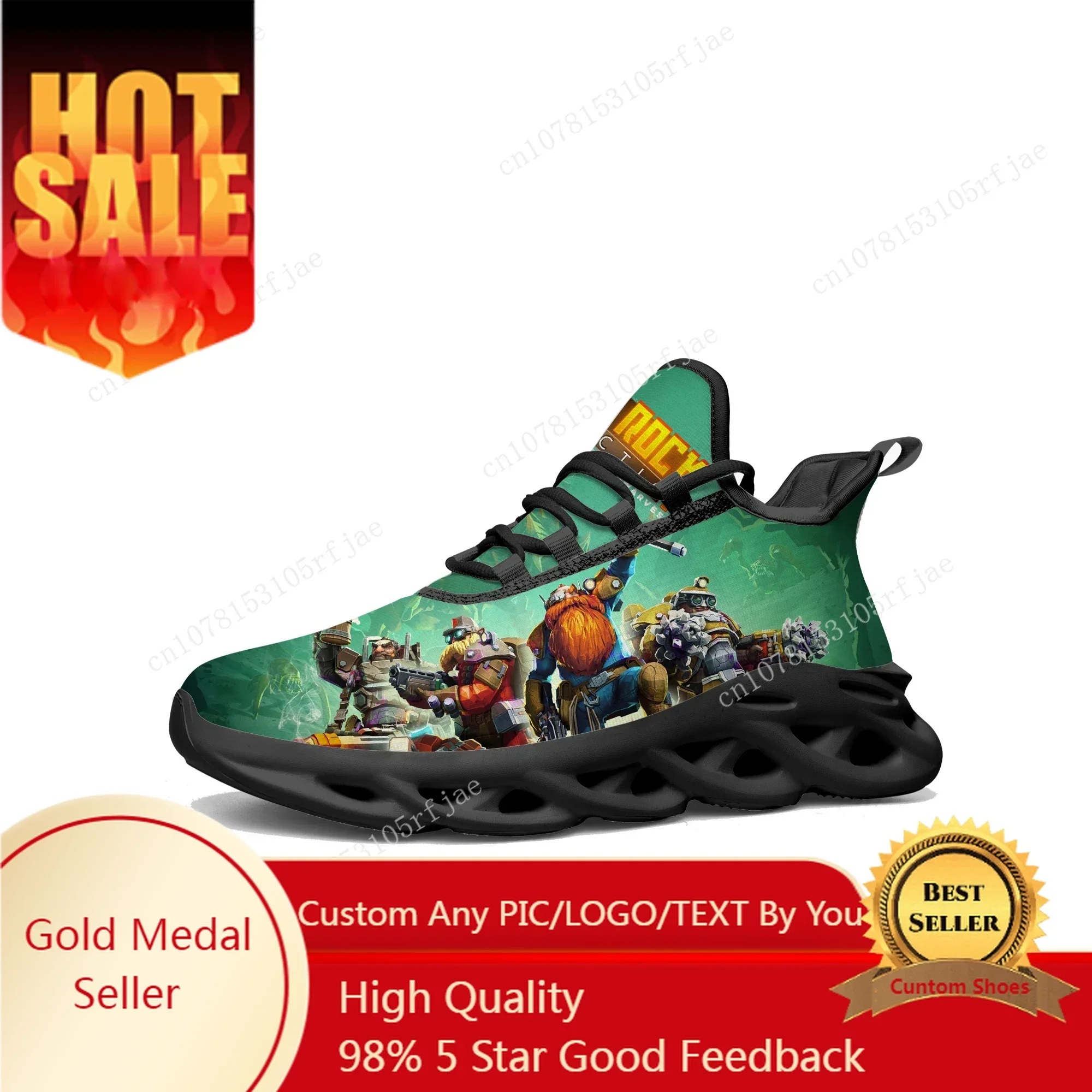 Deep Rock Galactic Flats Sneak - Running Shoes review and price